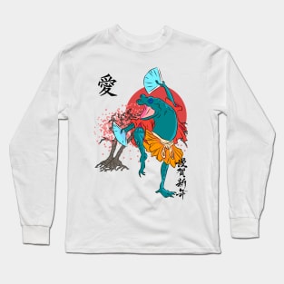 JAPANESE FROG Long Sleeve T-Shirt